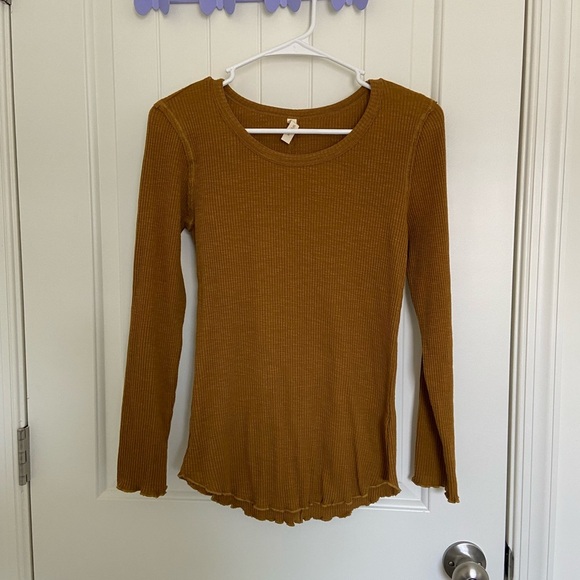 EUC | Wishlist‎ women’s ribbed long sleeve shirt — medium - Picture 1 of 5